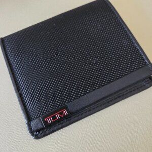 Tumi Black Slimfold ID Wallet
